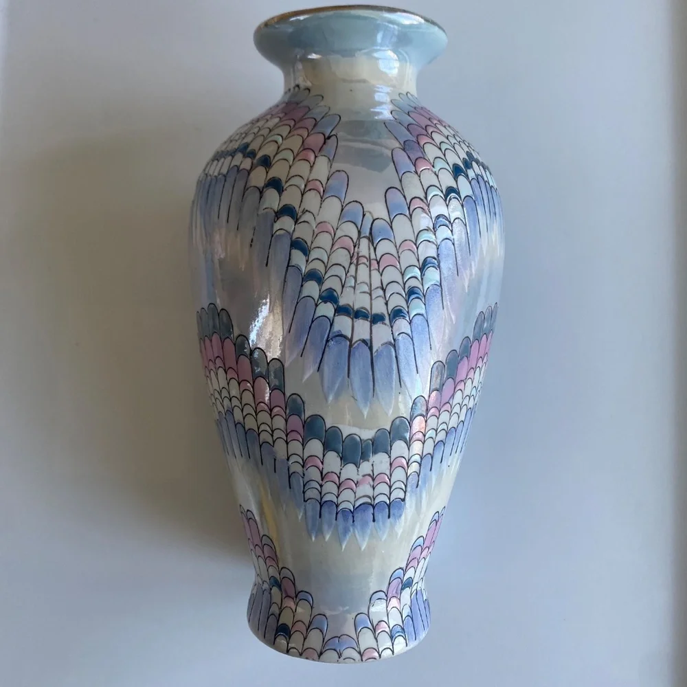 Toyo Nouveau Lustre Ceramic Vase